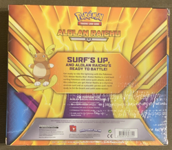 2017 Pokemon TCG Alolan Raichu Collection Box Factory Sealed 820650803345 - Image 2