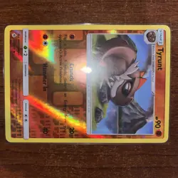 Pokemon Sun & Moon Forbidden Light Reverse Holo & Uncommon Tyrunt 68/131 NM/M - Image 5