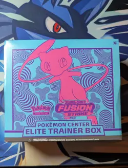 Pokemon Center Sword & Shield Fusion Strike Elite Trainer Box ETB Sealed - Image 1