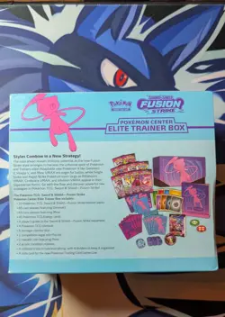 Pokemon Center Sword & Shield Fusion Strike Elite Trainer Box ETB Sealed - Image 2