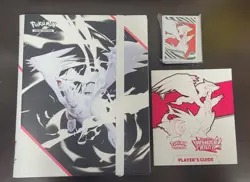 Pokemon White Flare Binder With Com/REV + Extras (See Pic) Starter Master Set! - Image 1