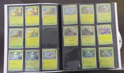 Pokemon White Flare Binder With Com/REV + Extras (See Pic) Starter Master Set! - Image 3