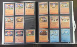 Pokemon White Flare Binder With Com/REV + Extras (See Pic) Starter Master Set! - Image 4