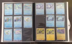 Pokemon White Flare Binder With Com/REV + Extras (See Pic) Starter Master Set! - Image 5