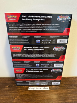 Pokemon TCG Prismatic Evolutions Surprise Box - New & Sealed - Lot of 3 (1 tear) - Image 2