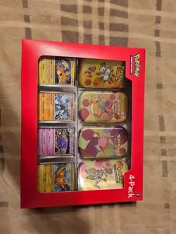 Sealed Pokemon 151 mini tins 4-pack brand new No Damage Sams Club - Image 1