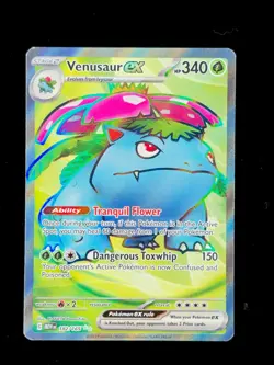 Venusaur ex 182 Pokemon 151 Set (MEW) 2023 NM ?????? - Image 1