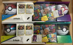 2X SETS - Pokemon TCG: Eevee Collector's Treasure Chest with 2 Poke Ball Tins 820650101373 - Image 1