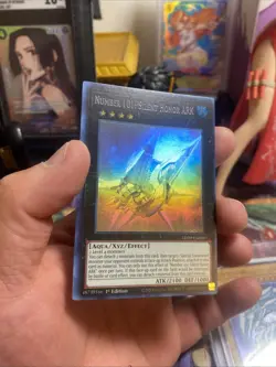 Yugioh Number 101: Silent Honor ARK LED9-EN000 Ghost Rare 1st Ed NM - Image 1