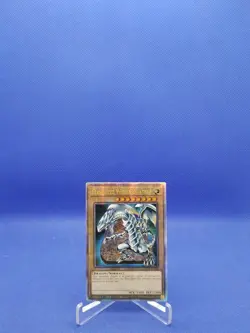 Yugioh Blue-Eyes White Dragon LC01-EN004 Quarter Century Secret Limited Ed - Image 1