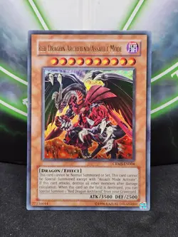 Yugioh Red Dragon Archfiend/Assault Mode CRMS-EN004 Ultra Rare Unlimited LP - Image 1