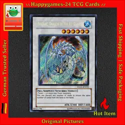 Brionac, Dragon of the Ice Barrier - SR - YuGiOh! Karte TCG HA01-EN022 /W76 - Image 1