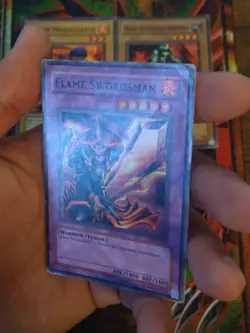 Flame Swordsman + Masaki the Legendary + Manipulator SDJ-024 006 LOB Yugioh HP - Image 2