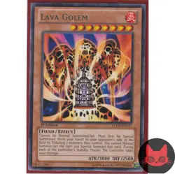 Yugioh Lava Golem LCJW-EN117 Rare 1st Edition NM - Image 1