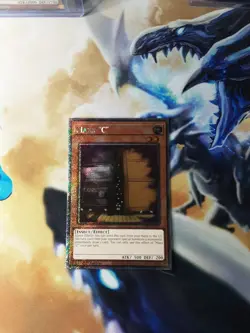 Yu-Gi-Oh Quarter Century Stampede MAXX "C" Platinum Secret Rare RA04-EN150 NM!!! - Image 1