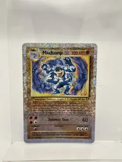 Machamp Legendary Collection Reverse Holo Card 15/110 Damage - Image 1