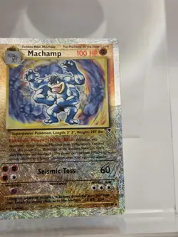Machamp Legendary Collection Reverse Holo Card 15/110 Damage - Image 2