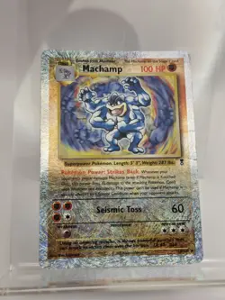 Machamp Legendary Collection Reverse Holo Card 15/110 Damage - Image 3