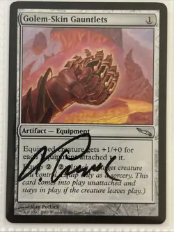 MTG-AP Mixed Lot 9 Signed Magic The Gathering Cards By Pollack Scott & Poole - Image 3