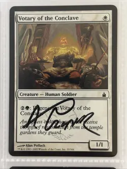 MTG-AP Mixed Lot 9 Signed Magic The Gathering Cards By Pollack Scott & Poole - Image 5