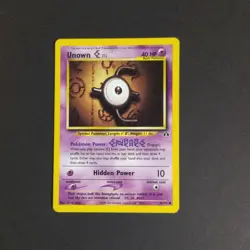 Pokemon Card TCG: Unown E 67/75 - Neo Discovery - Image 1