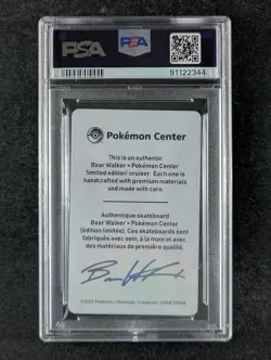 2024 Pokemon X Bear Walker CHARIZARD 59/750 Limited Edition Cruiser Card PSA 10 - Image 2