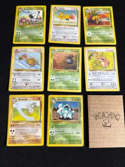 Complete Pokemon Jungle Unlimited Uncommon and Common 32 Card Set 33-64 NM/M - Image 3