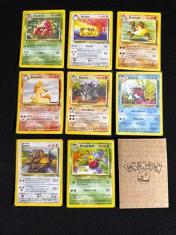 Complete Pokemon Jungle Unlimited Uncommon and Common 32 Card Set 33-64 NM/M - Image 5