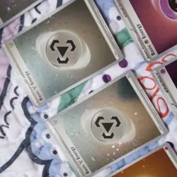 Pokemon Scarlet & Violet 151 Cosmic Holo Energy Lot of 24 Cards 14 have swirls - Image 4
