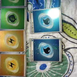 Pokemon Scarlet & Violet 151 Cosmic Holo Energy Lot of 24 Cards 14 have swirls - Image 5