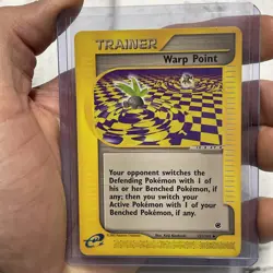 152/165 Warp Point - Expedition Base Set - Pokemon TCG LP+ Vintage E-Reader Card - Image 1