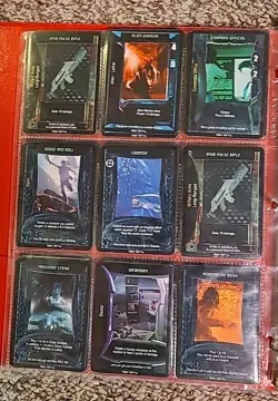 ALIENS Vs. PREDATOR CCG VTG 1997 Card Lot - 279 Cards in VERY GOOD CONDITION - Image 4