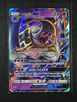 Pokemon Pokemon TCG Lunala GX SM17 Sm Black Star Promo English Holo Card #SM17 - Image 1