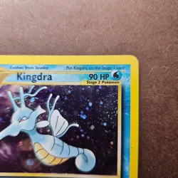 1st Edition Kingdra 8/111 Pokemon Neo Genesis Holo Rare Card - LP - First Ed - Image 3