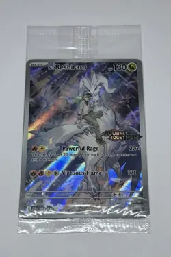 N's Reshiram Stamped Promo - Pokemon Card TCG Journey Together 167/159 - Sealed - Image 1