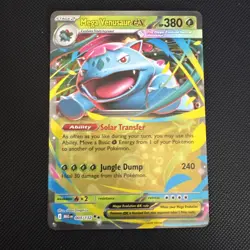 Mega Venusaur EX 003/132 Holo Rare Pokemon Card TCG Near Mint Condition - Image 1