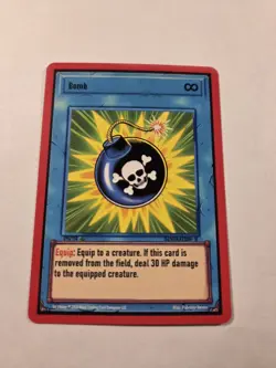 Bomb Ward TCG Trading Card Generation 2 Undead Invasion - Image 1
