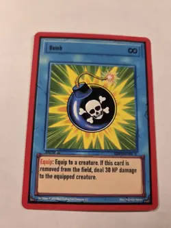 Bomb Ward TCG Trading Card Generation 2 Undead Invasion - Image 2