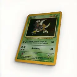LP/NM (No-Symbol) Pokemon PINSIR Card JUNGLE Set 9/64 HOLO RARE Error/Misprint#2 - Image 2