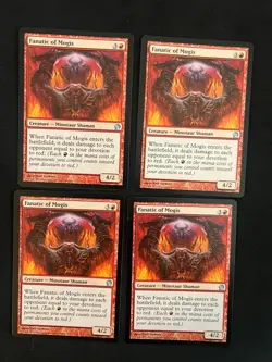 Fanatic of Mogis x4 [Theros] Magic MTG Cards NM/LP - Image 1
