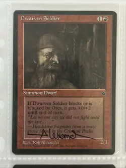 MTG-RA Mixed Lot 9 Signed Magic The Gathering Cards By ROB ALEXANDER KAIA FOGLIO - Image 3