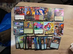Spider-Man MTG Card Lot Rares Mythics More ! Pack Fresh! Cosmic Impersonate Foil - Image 1
