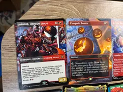 Spider-Man MTG Card Lot Rares Mythics More ! Pack Fresh! Cosmic Impersonate Foil - Image 2