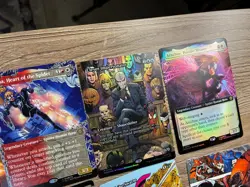 Spider-Man MTG Card Lot Rares Mythics More ! Pack Fresh! Cosmic Impersonate Foil - Image 3