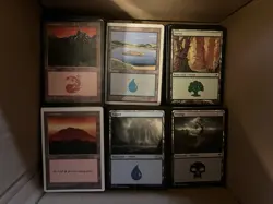 Mtg Bulk Basic Land Lot x3000 Magic The Gathering Bulk Basic Land Cards - Image 1