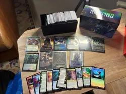MTG Final Fantasy Booster Pulls Lot of 300+ Cards OVER 20 RARES Yuna Dion Hugo - Image 1