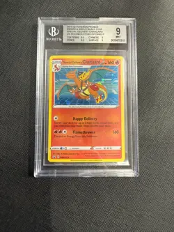 BGS 9 Special Delivery Charizard, 2019 SWSH075 Mint Condition Pokemon Card Promo - Image 1