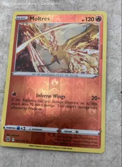 Assorted Pokemon Basic Moltres Inferno Wings Manaphy Rain Splash Card Mixed Lot - Image 3