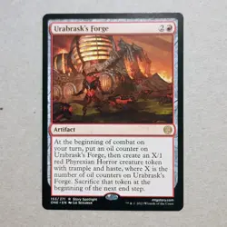 x1 Urabrask's Forge R MTG Phyrexia: All Will Be One M/NM, English - Image 1