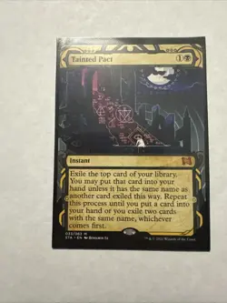 Tainted Pact - STA #33 Mythic - NM / Mint Strixhaven Mystical Archive Single - Image 1